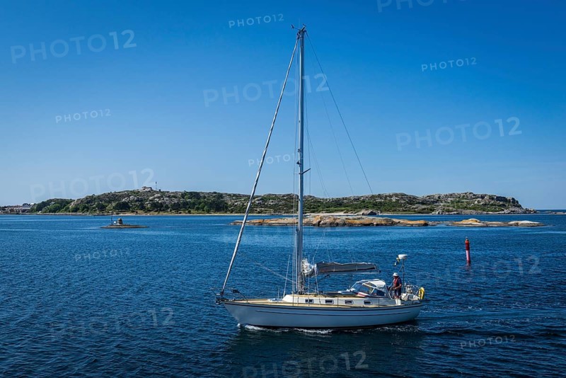 Sailboat in the archipelago