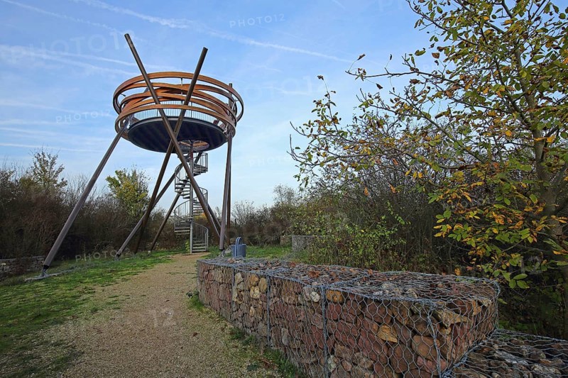Bird's Nest Lookout Tower in the RhineMain Regional Park