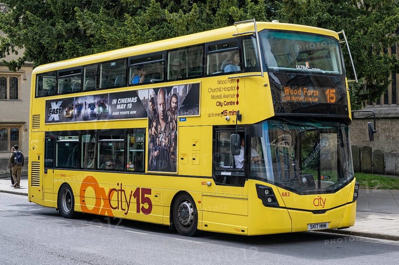 Double decker bus
