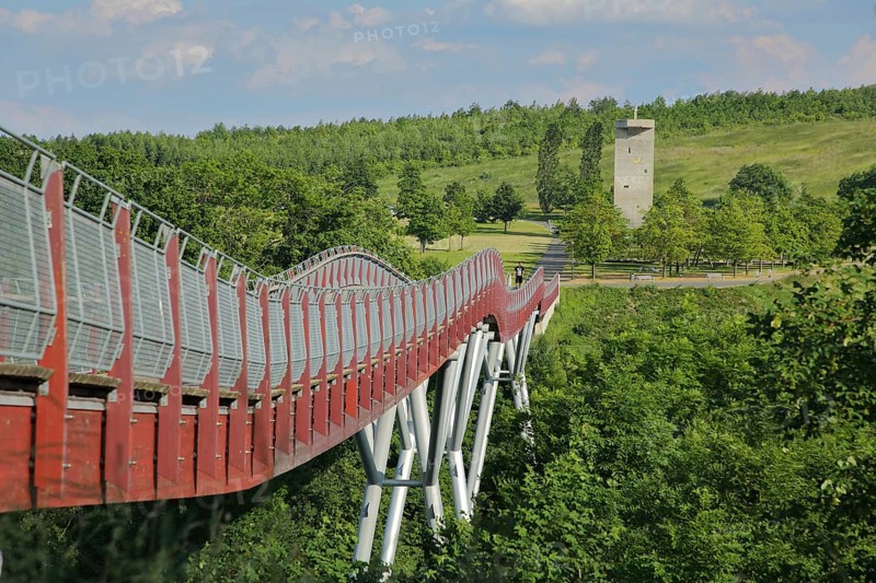 Dragon Tail Bridge and View of Observation Tower