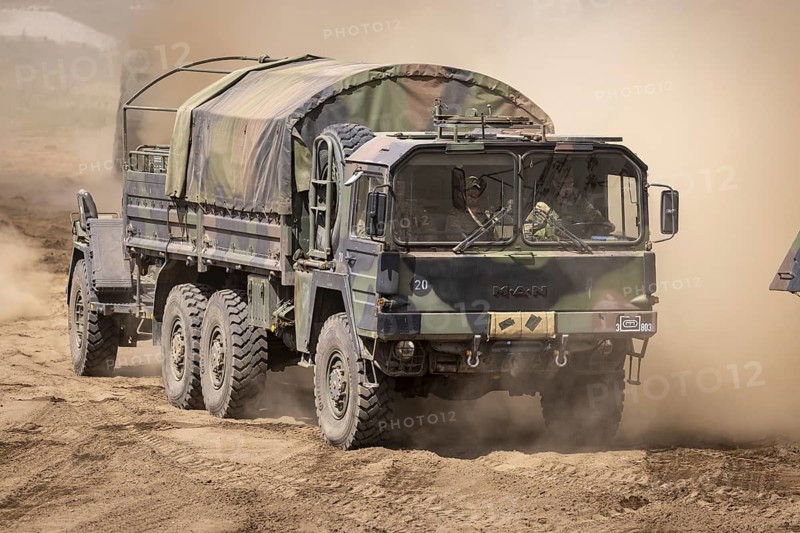 Mine Laying System 85 during exercise GRIFFIN STORM in Pabrade. Pabrade
