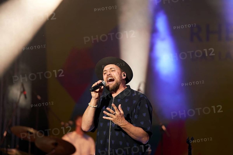 Max Mutzke performs at the Rhineland-Palatinate Day in Bad Ems BAd Ems