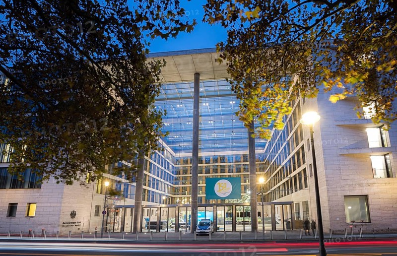 Exterior photograph Federal Foreign Office