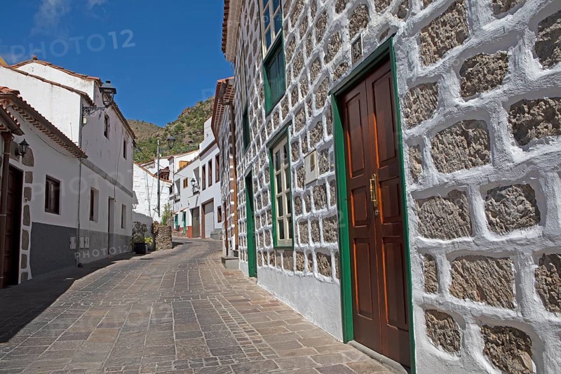 Traditional alley in Tejeda