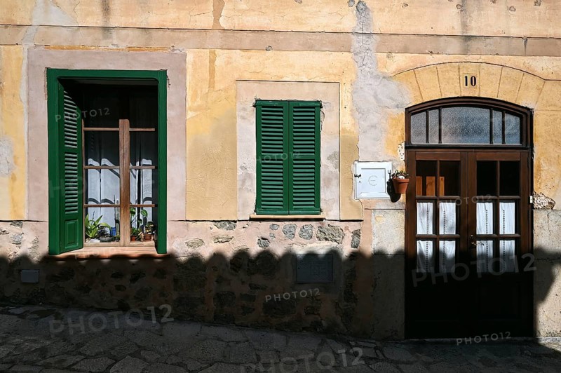 Artists' village of Deia on the edge of the Tramuntana Mountains