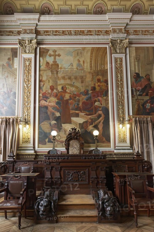 Meeting room of the Portuen Chamber of Commerce