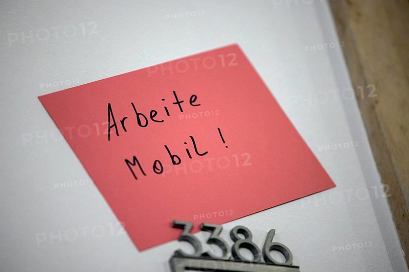 Note Work Mobile in the Federal Ministry of Finance.