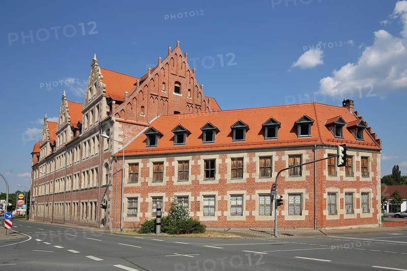 Former factory building of the company Ankerwerk founded by entrepreneur Friedrich Adolf Richter