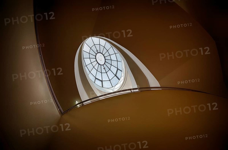 Light window in the staircase