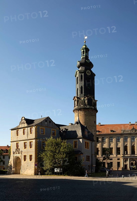 Baroque City Palace with Palace Tower and Bastille