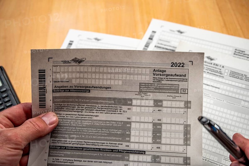 Income tax return forms