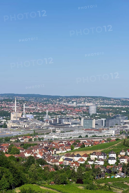 View of Daimler plant Untertuerkheim