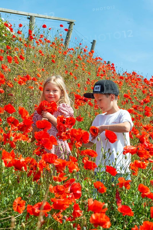 Two children