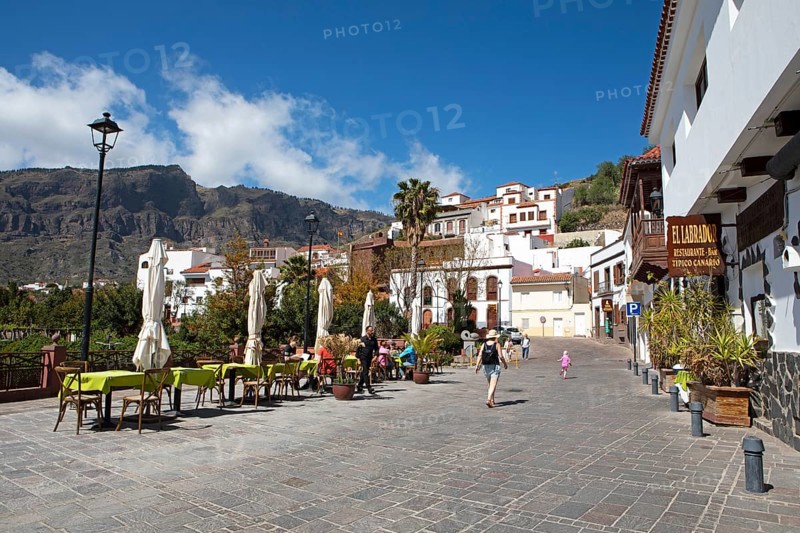 Traditional alley in Tejeda