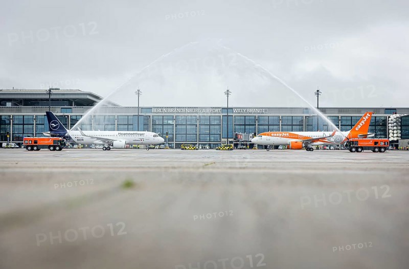 Opening of Terminal 1 at Berlin Brandenburg Willy Brandt Airport