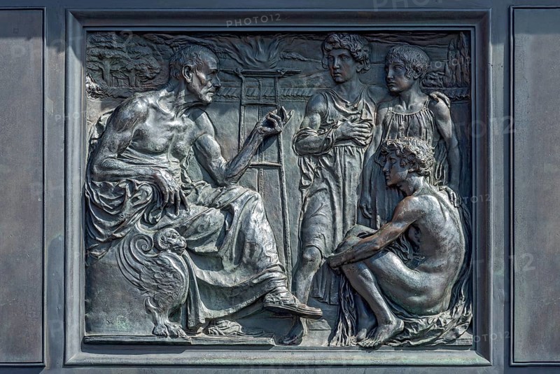 Bronze plate