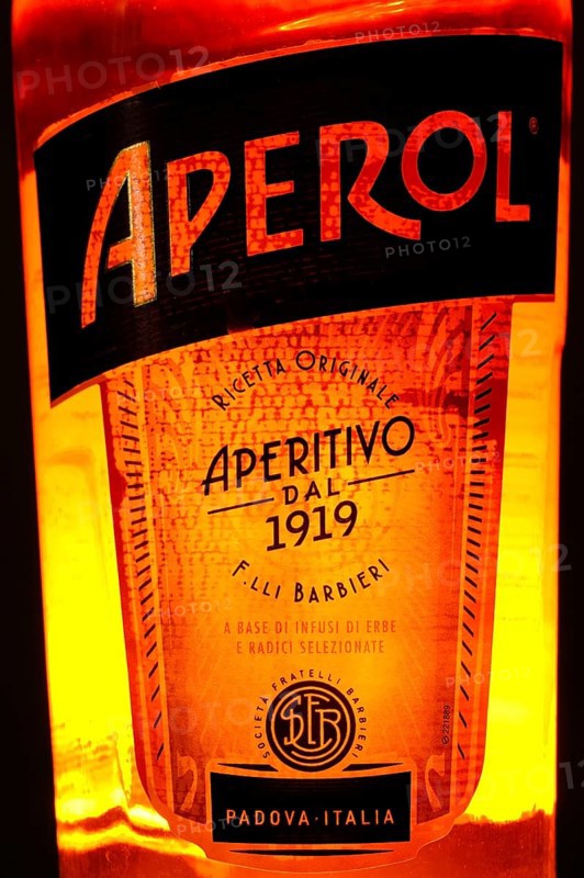 Aperol bottle