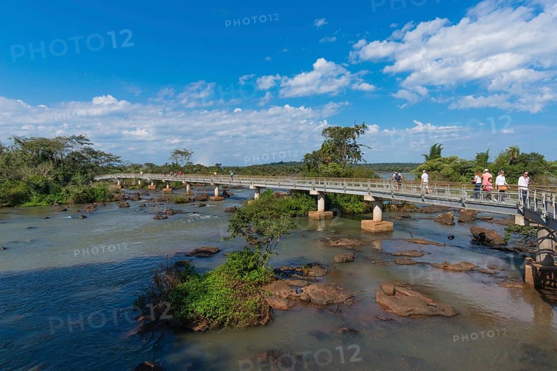 Bridge above the falls