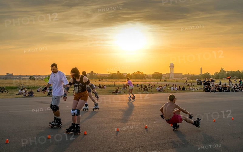 Roller skating