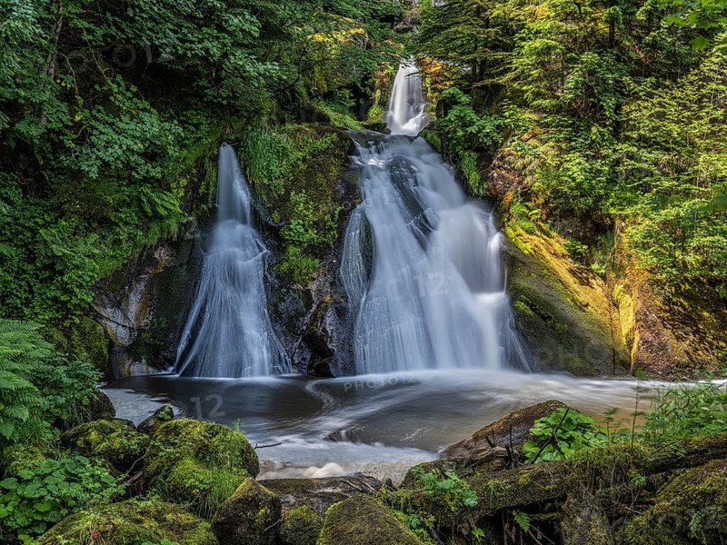 Triberg Waterfalls in the Black Forest
