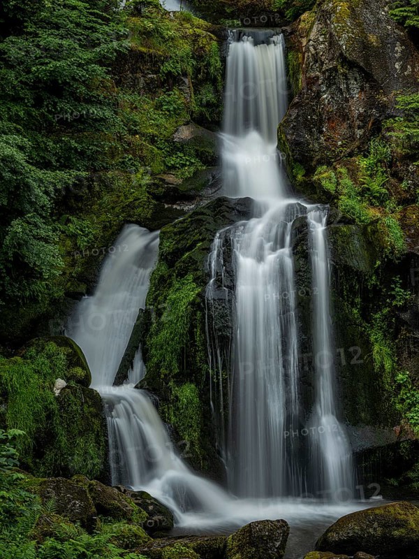 Triberg Waterfalls in the Black Forest