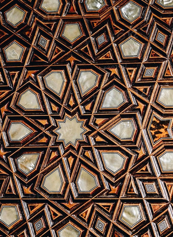 Ottoman art example of Mother of Pearl inlays