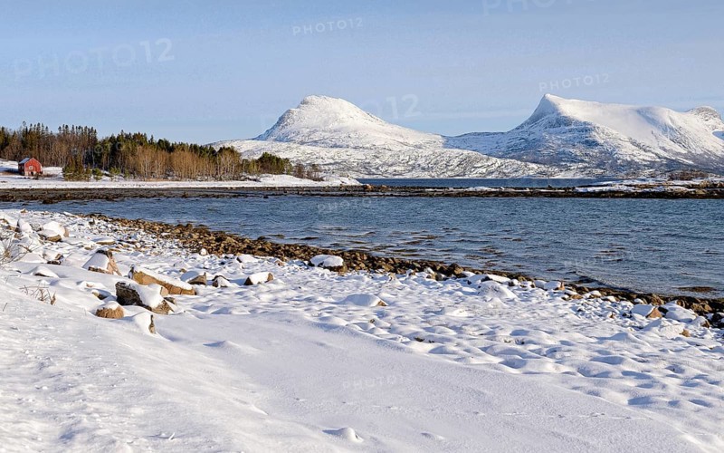 Coastal landscape near Korsnes