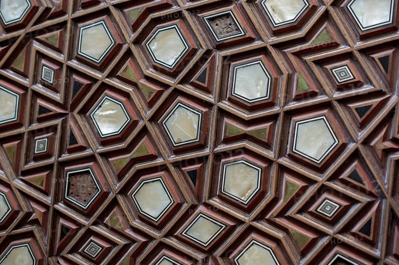 Ottoman art example of Mother of Pearl inlays