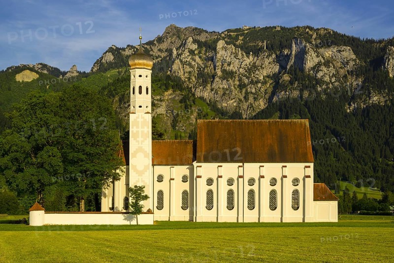 Baroque church of St. Coloman