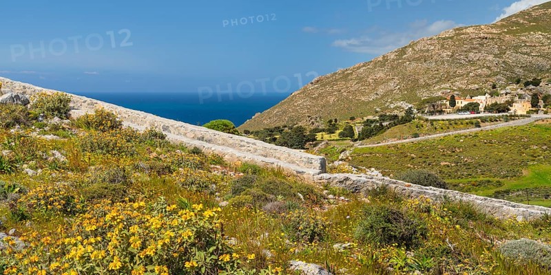 Coastal landscape with view to Preveli Monastery