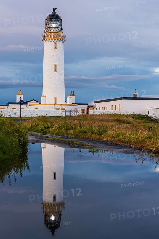 Sunset over Mull of Galloway Lighthouse