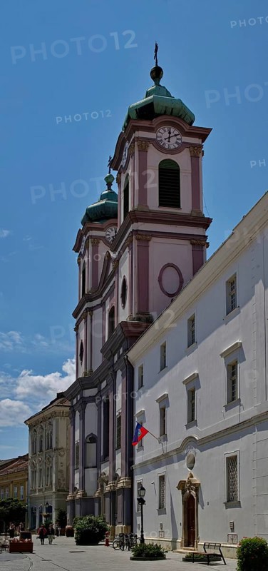 Former Jesuit Church of St. John of Nepomuk in Szekesfehervar