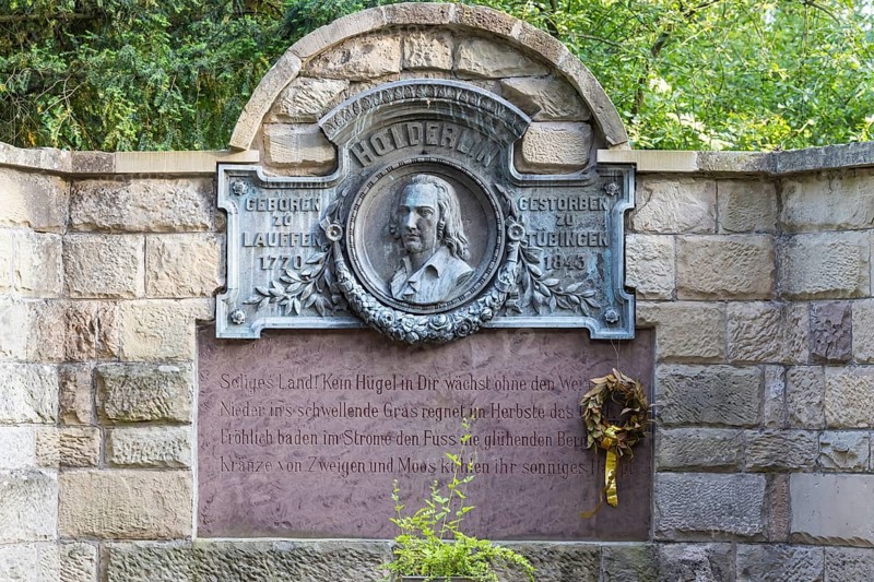 Monument to Friedrich Hoelderlin