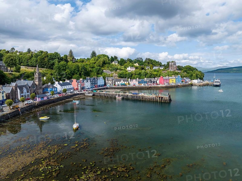 Tobermory from a drone