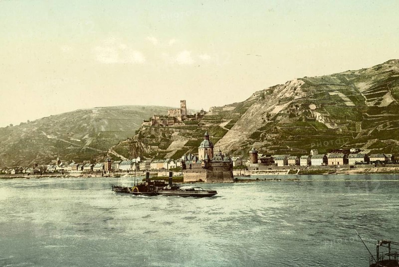Palatinate Kaub in the Rhine
