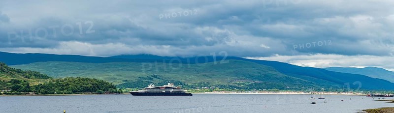 Luxury Yacht on the Loch Linnhe