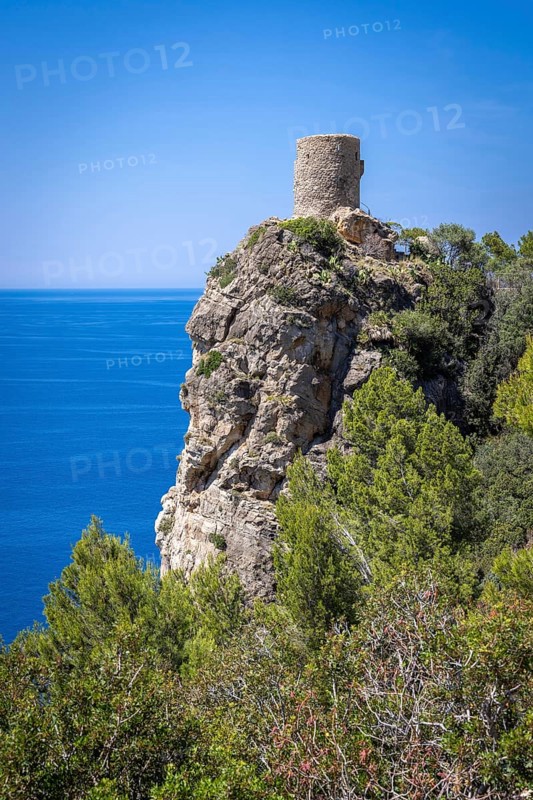 Watchtower Torre des Verger on the cliff