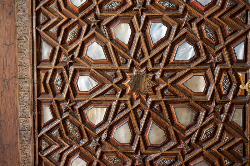 Ottoman art example of Mother of Pearl inlays