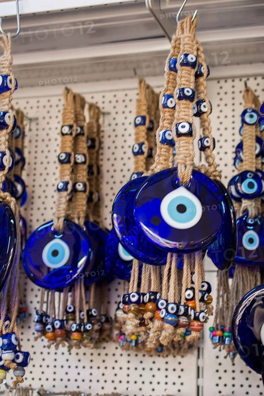 Evil eye bead as Amulet souvenir from Turkey