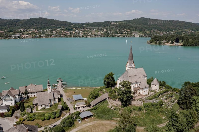 Maria Woerth Church near Klagenfurt am Woerthersee