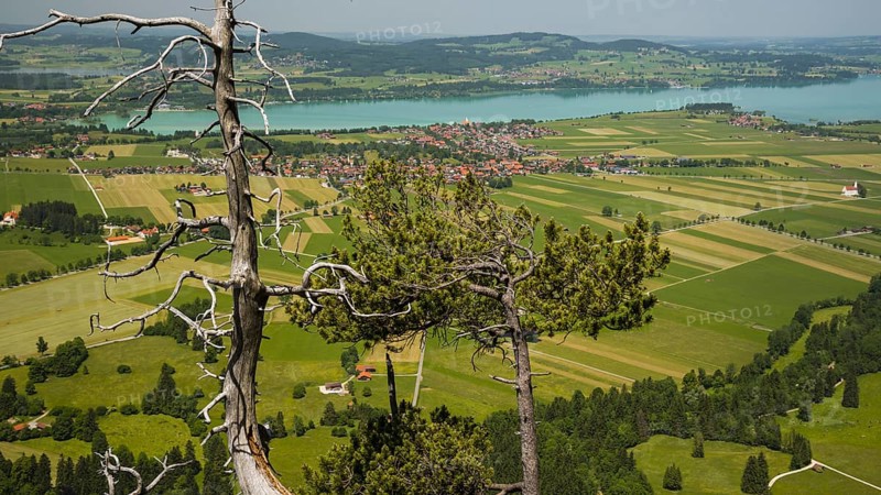 Panorama of the Tegelberg massif