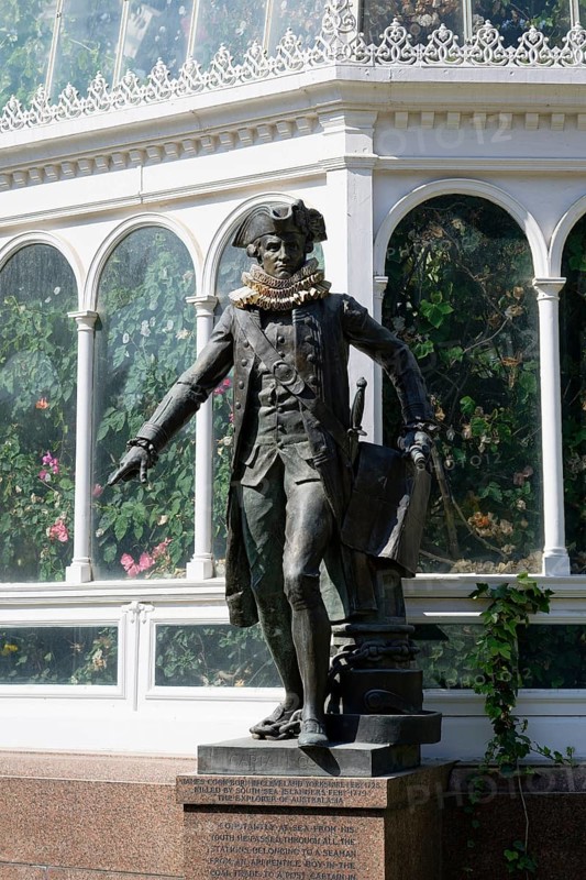 Statue Captain Cook
