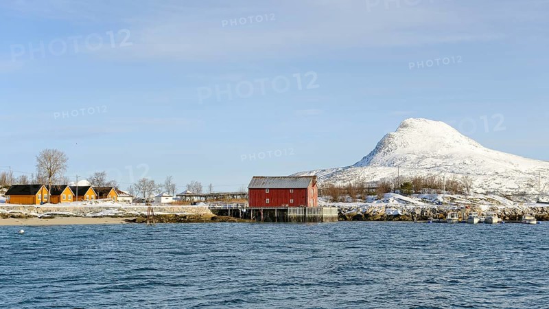 Coastal landscape near Korsnes