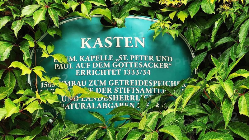 The Kasten is a landmark in the historic centre of the old town. Feuchtwangen