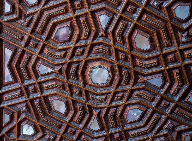 Ottoman art example of Mother of Pearl inlays