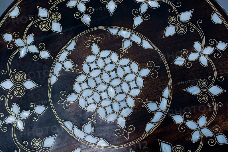 Ottoman art example of Mother of Pearl inlays