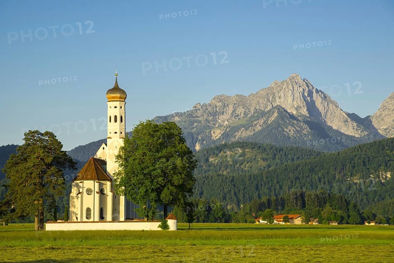 Baroque church of St. Coloman