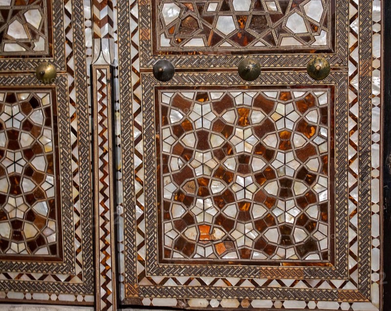 Ottoman art example of Mother of Pearl inlays