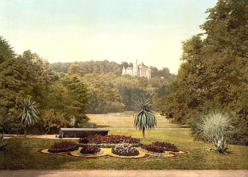 Tennis court in Bad Homburg vor der Hoehe