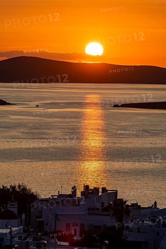 Sunset over Horta